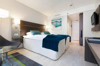 Scandic Victoria Oslo, Oslo, king size bed, standard double room